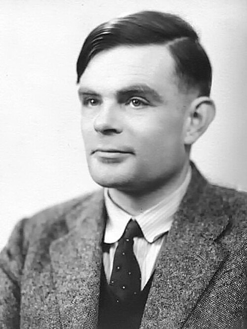 Portrait of Alan Turing